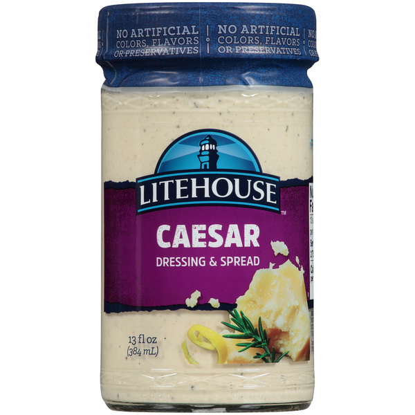 LiteHouse Caesar Dressing & Spread 13 FL Oz