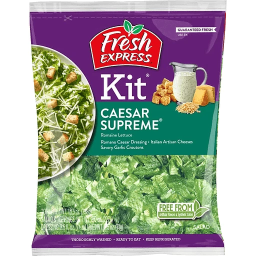 CaesarSupremeRomaineLettuceCheesesCroutons10.5Oz
