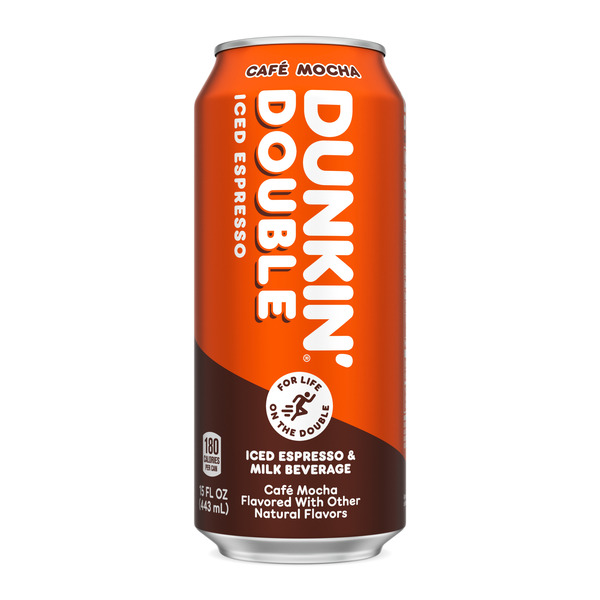 Dunkin' Café Mocha Double Iced Espresso 15 FL Oz