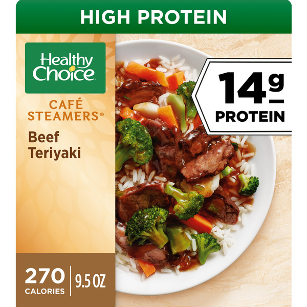 Café Steamers Beef Teriyaki 9.5 Oz