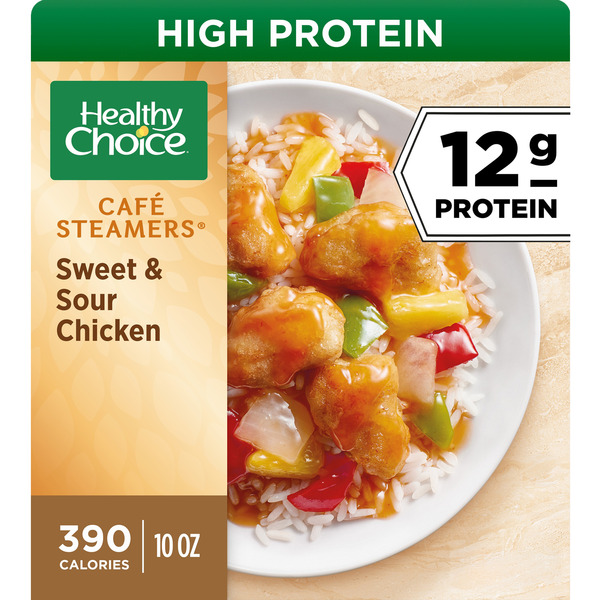 Café Steamers Sweet & Sour Chicken 10 Oz