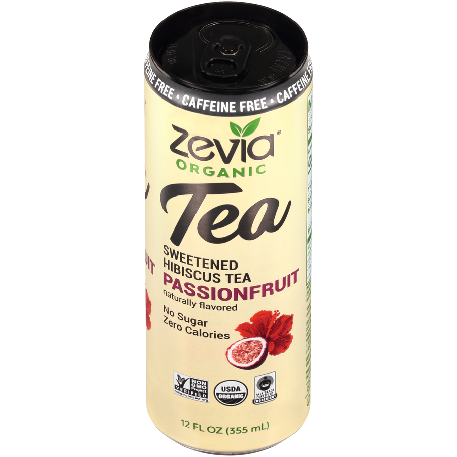 Caffeine Free Hibiscus Tea Passion Fruit 12 FL Oz Caffeine Free Hibiscus Tea Passion Fruit 12 FL Oz