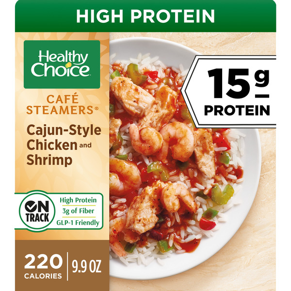 Café Steamers Cajun Style Chicken & Shrimp 9.9 Oz