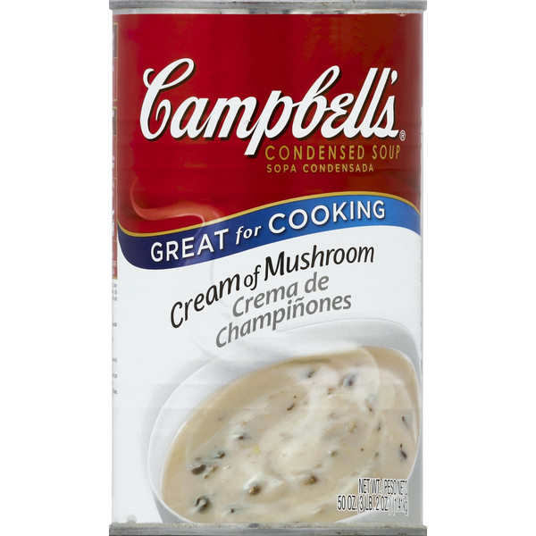 Campbell's Cream of Mushroom Soup 50 Oz