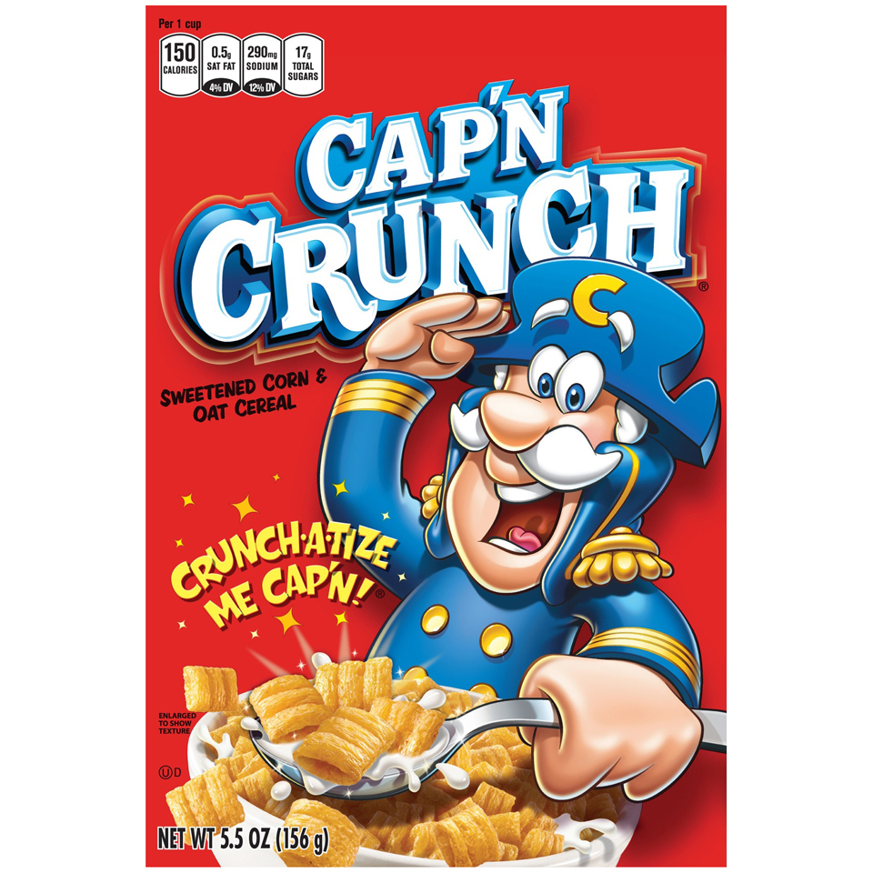 Capn Crunch Cereal Sticks To The Roof Of Your Mouth!
