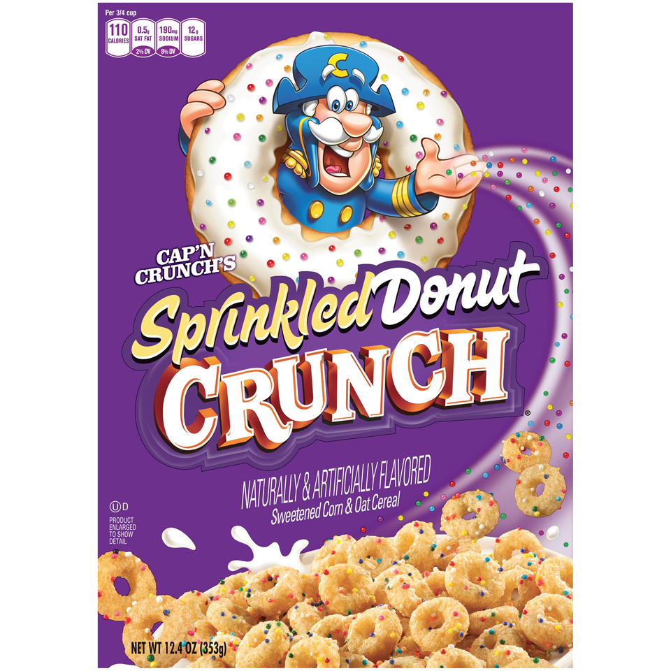 Capn crunch cereal, regular, limited editions, singles, giant boxes, peanut...