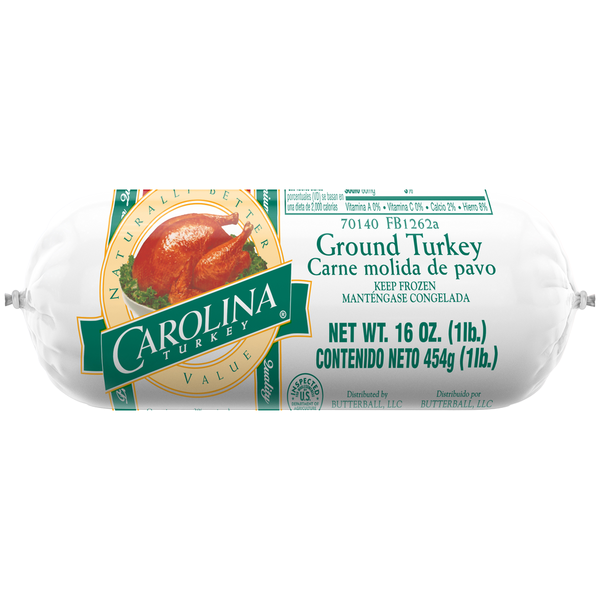 Carolina Ground Turkey 16 Oz Carolina Ground Turkey 16 Oz
