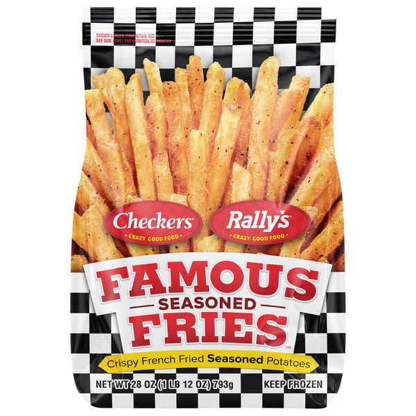Checkers & Rally's Famous Seasoned Fries 28 Oz