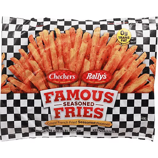 Checkers Famous Seasoned Fries 3 LB