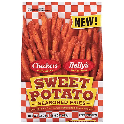 Checkers Sweet Potato Seasoned Fries 22 Oz