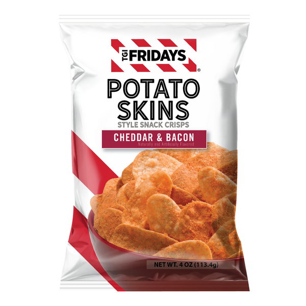 TGI Fridays Cheddar Bacon Potato Skins 4 Oz