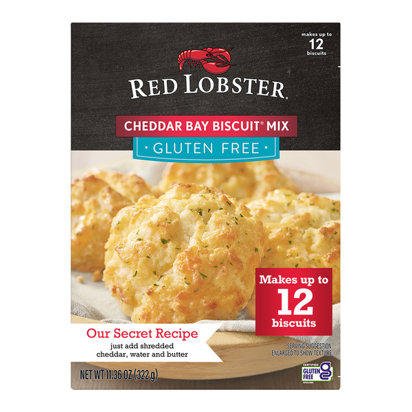Red Lobster Cheddar Bay Biscuit Mix Gluten Free 11.36 Oz