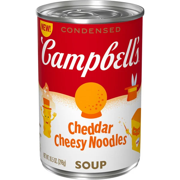 Campbell's Cheddar Cheesy Noodles 10.5 Oz