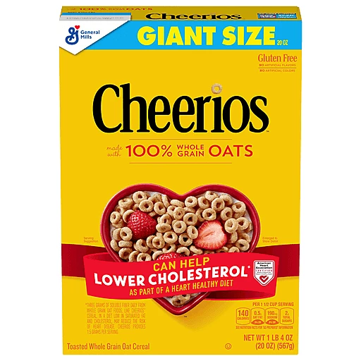 CheeriosWoleGrainOatCerealGiantSize20Oz