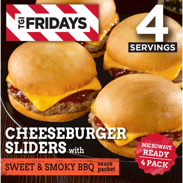 Cheesburger Sliders Sweet Smoky BBQ 12 Oz Cheesburger Sliders Sweet Smoky BBQ 12 Oz
