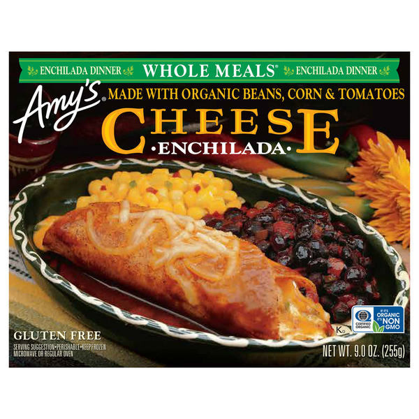 Amy's Organic Cheese Enchilada Gluten Free 9 Oz