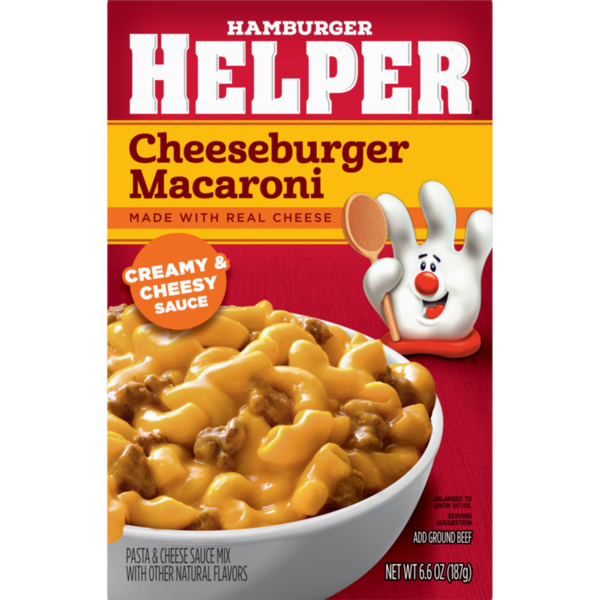 Hamburger Helper Cheeseburger Macaroni 6.6Oz Hamburger Helper Cheeseburger Macaroni 6.6Oz