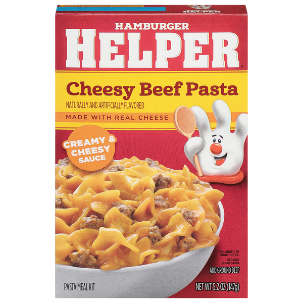 Hamburger Helper Cheesy Beef Pasta 5.2 Oz Hamburger Helper Cheesy Beef Pasta 5.2 Oz