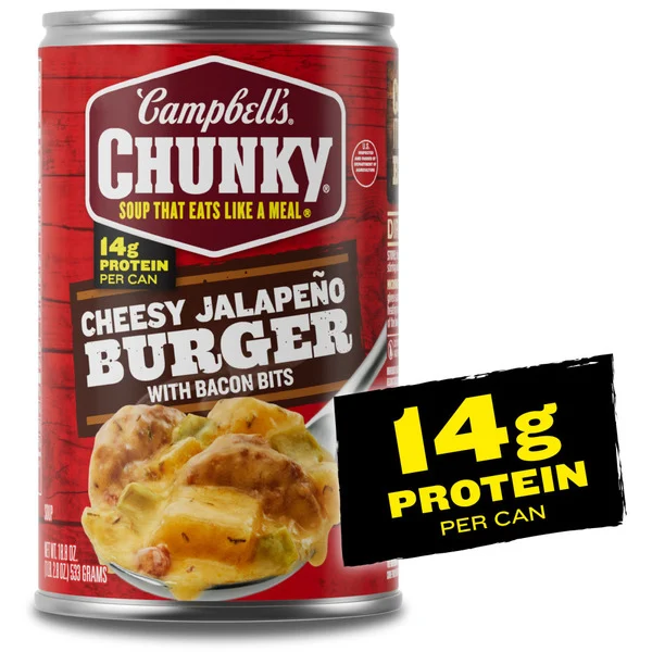 Campbell's Cheesy Jalapeño Burger Bacon Bits 18.8 Oz