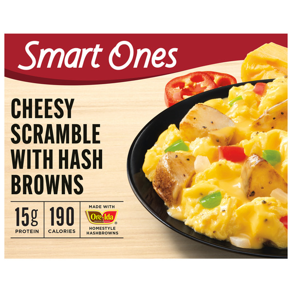 Smart Ones Cheesy Scramble With Hash Browns 6.49 Oz