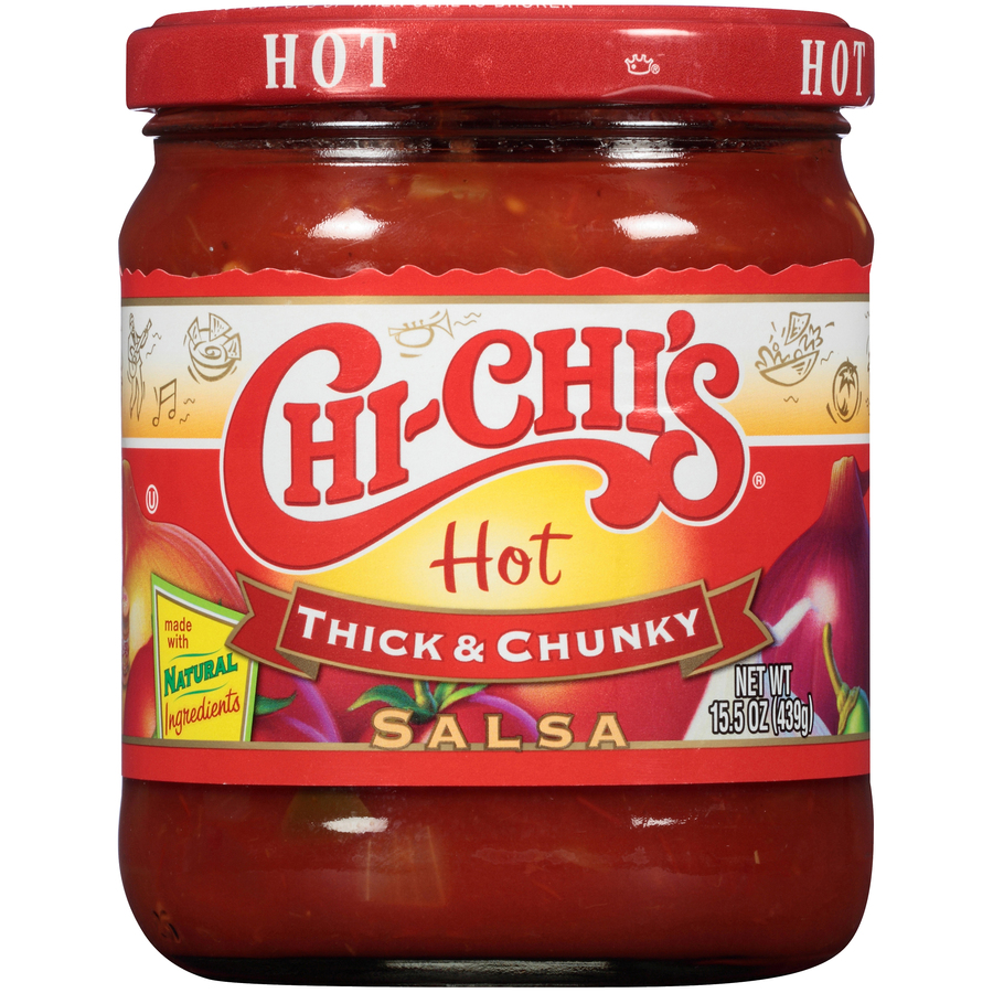 ChiChisHotThickChunkySalsa15.5Oz