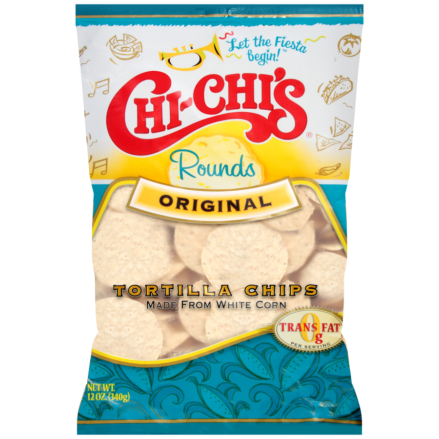 ChiChisRoundsOriginalWhiteCornTortillaChips12Oz