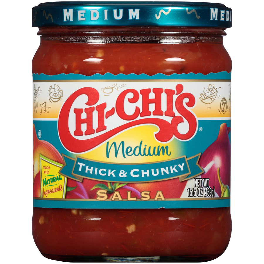 ChichisMediumThickChunkySalsa15.5Oz