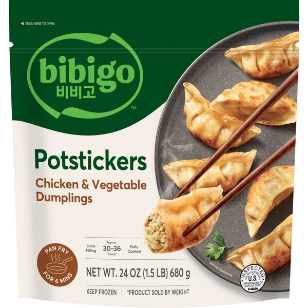 Chicken & Vegetable Potstickers 24 Oz Chicken & Vegetable Potstickers 24 Oz