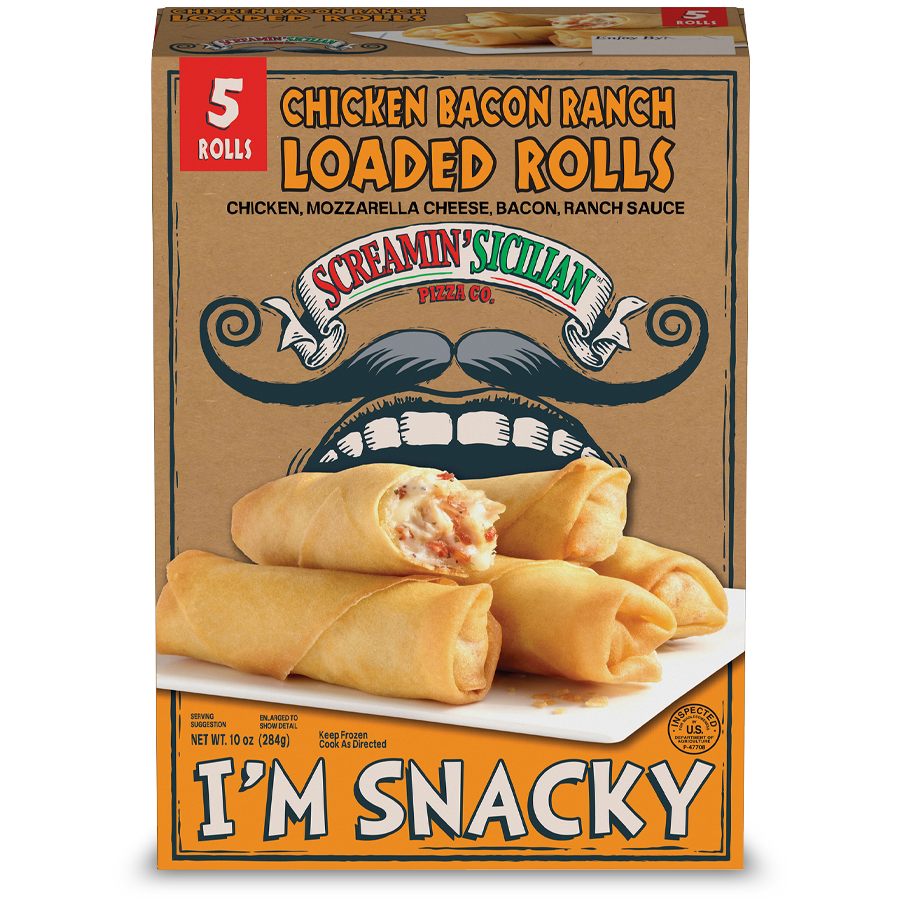 Chicken Bacon Ranch Loaded Rolls 5 Each 10 Oz Chicken Bacon Ranch Loaded Rolls 5 Each 10 Oz