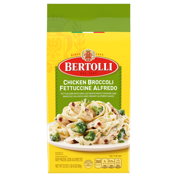 Bertolli Chicken Broccoli Fettuccine Alfredo 22 Oz
