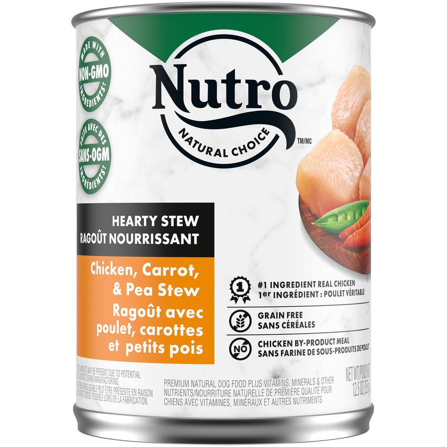 Nutro Chicken Carrot & Pea Hearty Stew 12.5 Oz