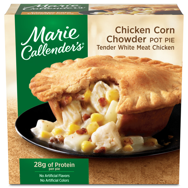 Marie Callender's Chicken Corn Chowder Pot Pie 15 Oz Marie Callender's Chicken Corn Chowder Pot Pie 15 Oz