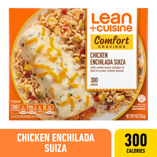 Lean Cuisine Comfort Cravings Chicken Enchilada Suiza 9 Oz