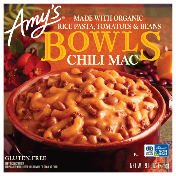 Amy's Organic Chili Mac Bowl 9 Oz