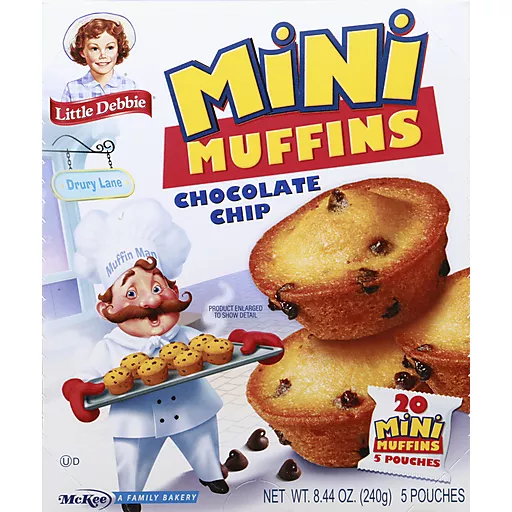 Chocolate Chip Mini Muffins 8.44 Oz