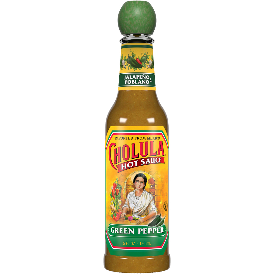 CholulaJalapenoPoblanoGreenPepperHotSauce5FLOz CholulaJalapenoPoblanoGreenPepperHotSauce5FLOz