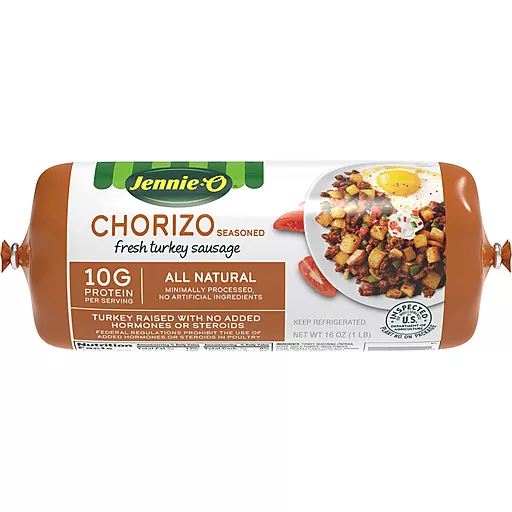 Chorizo Seasoned Fresh Turkey Sausage 16 Oz Chorizo Seasoned Fresh Turkey Sausage 16 Oz