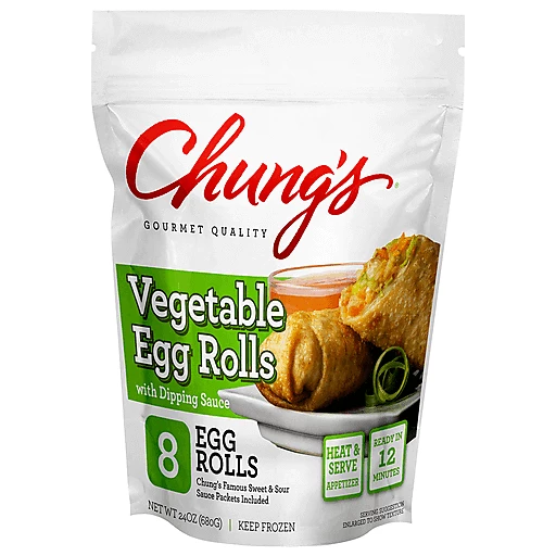 Chungs Vegetable Egg Rolls 24 Oz