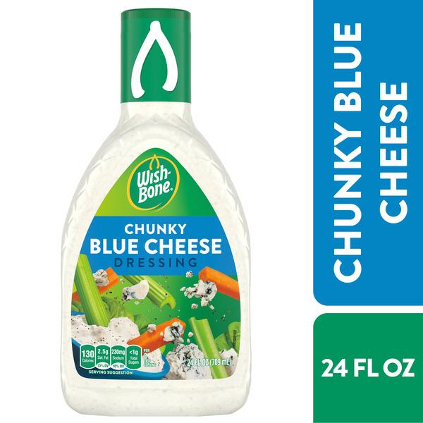Wishbone Chunky Blue Cheese Dressing 24 FL Oz