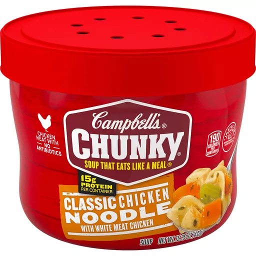 ChunkyClassicChickenNoodleMicrowavable15.25Oz