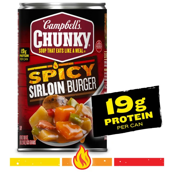 Campbell's Chunky Spicy Sirloin Burger 18.8 Oz