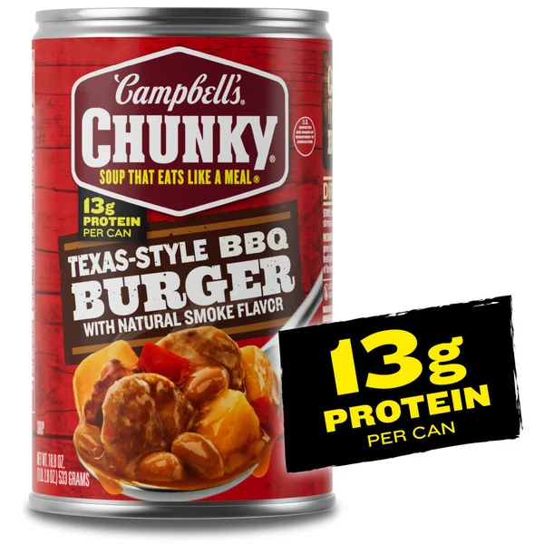 Campbell's Chunky Texas Style BBQ Burger 18.8 Oz