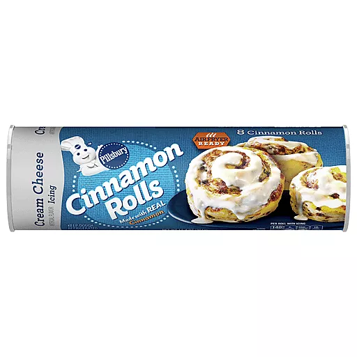 CinnamonRollsWithCreamCheeseIcing8Each12.4Oz