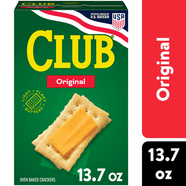 Club Original Oven Baked Crackers 13.7 Oz