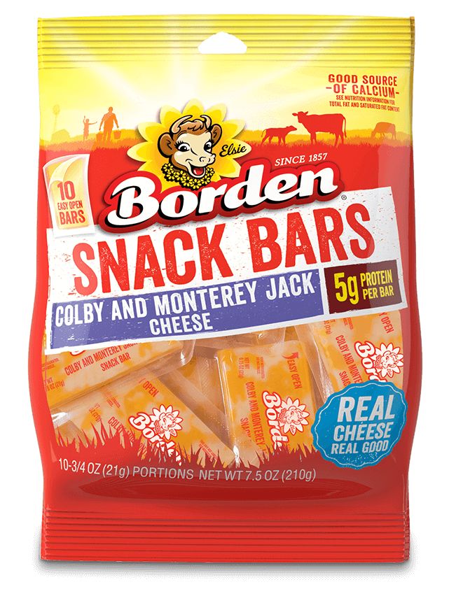 ColbyMontereyJackCheeseSnackBars10Each7.5Oz ColbyMontereyJackCheeseSnackBars10Each7.5Oz