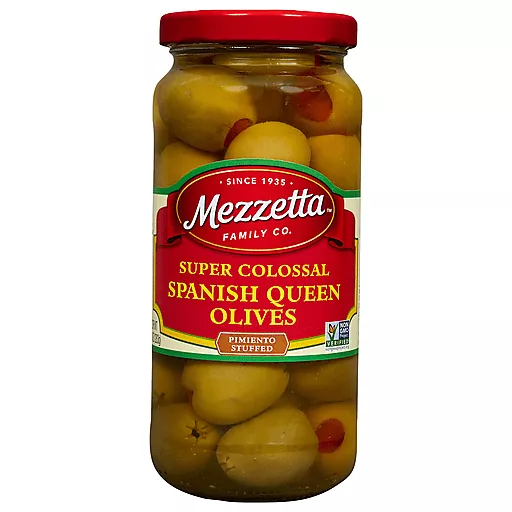 Colossal Pimiento Stuffed Spanish Queen Olives 10 Oz