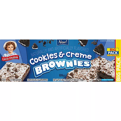 Cookies N Creme Brownies 12 Each 27.98 Oz