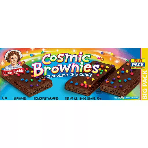 Cosmic Brownies with Chocolate Chips 12 Each 28 Oz
