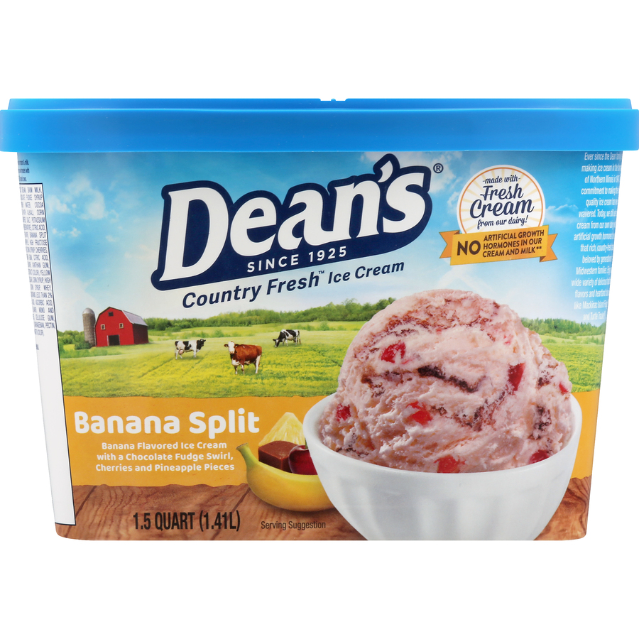 CountryFreshBananaSplitIceCream1.5Quart