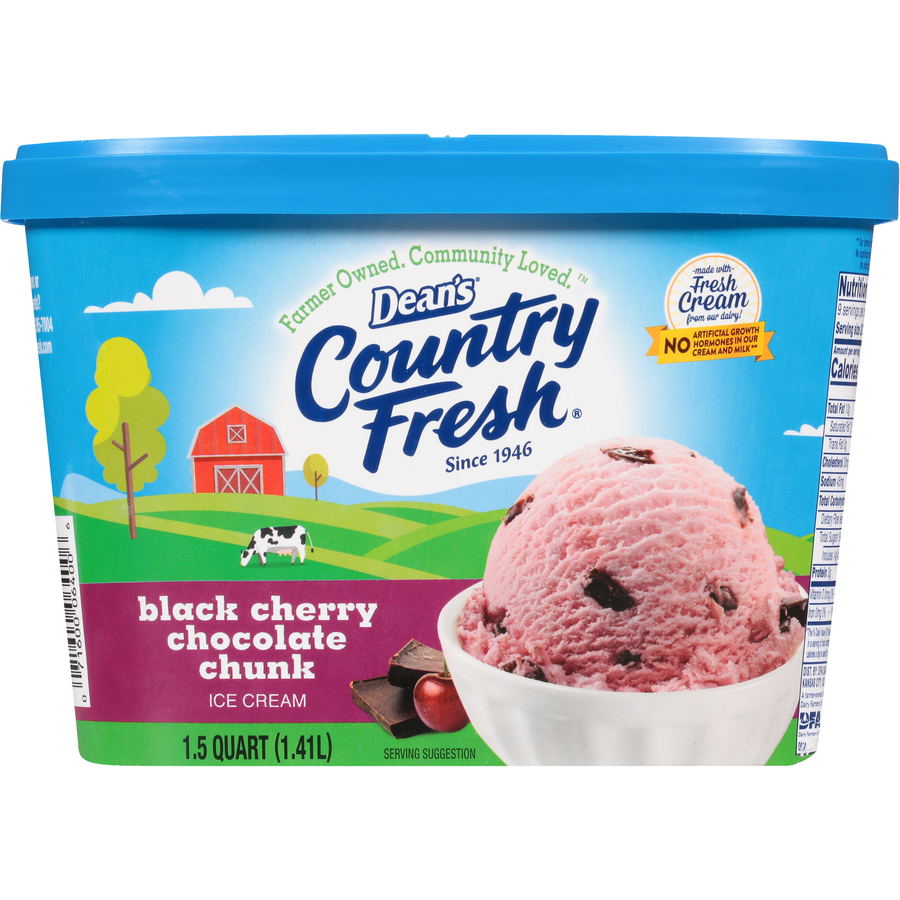 CountryFreshBlackCherryChocolateChunkIceCream1.5Quart